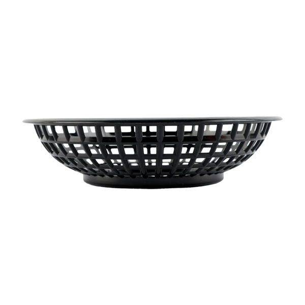 Tablecraft Serving Basket Black, 8 X 2-3/8 - Image 2