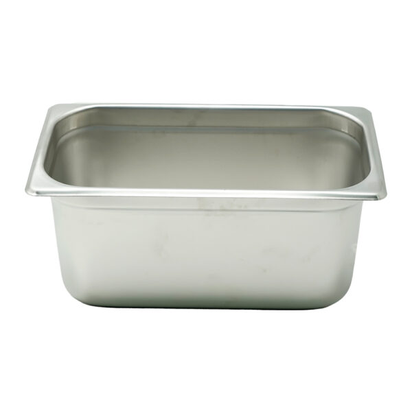 Vittore 1/3 Size Stainless Steel Food Pan 6? Deep - Image 2