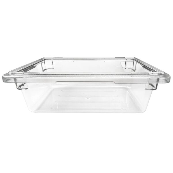 Cambro Camwear 18" x 12" x 6" Clear Polycarbonate Food Storage Box - Image 2