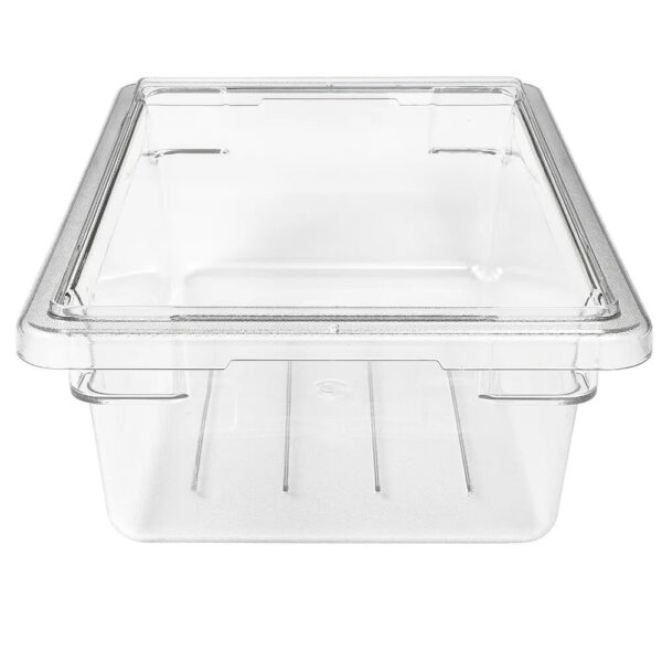 Cambro Camwear 18" x 12" x 6" Clear Polycarbonate Food Storage Box - Image 4