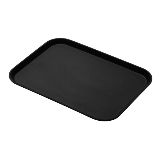 Cambro Camtread? 14 x18 Inches Black Non-Skid Serving Tray