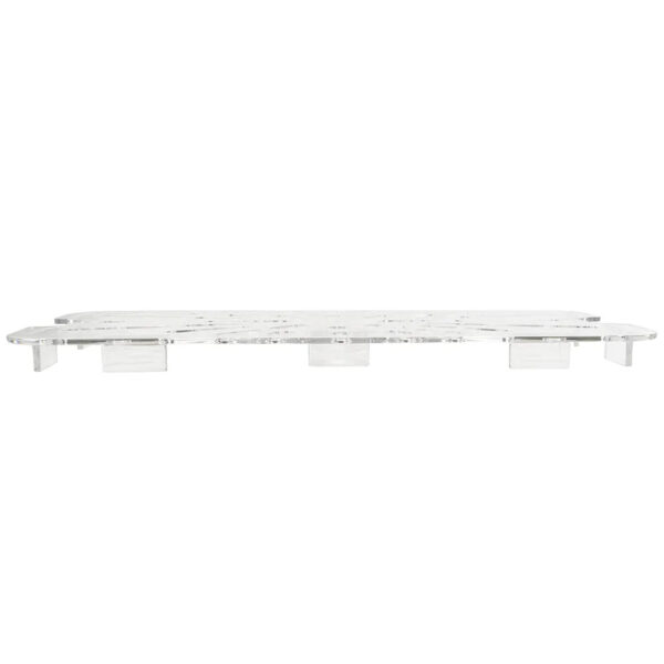 Cambro Camwear 1/3 Size Clear Polycarbonate Drain Tray - Image 2