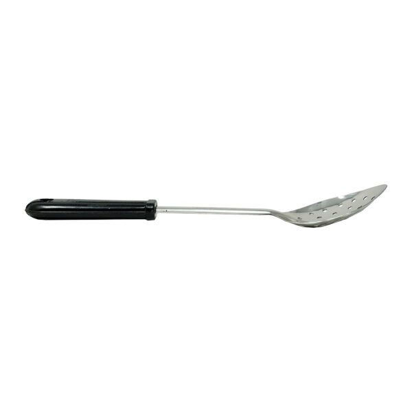 Tablecraft 13" Perforated S/S Basting Spoon Bakelite Handle - Image 2