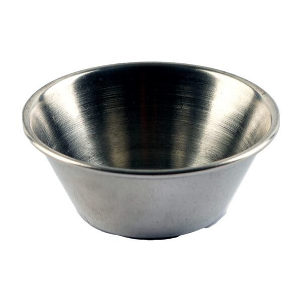Tablecraft Stainless Steel Round Sauce Cup 1.5 oz.