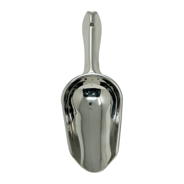 Tablecraft Ice Scoop 9 • . 4 oz Stainless Steel - Image 2