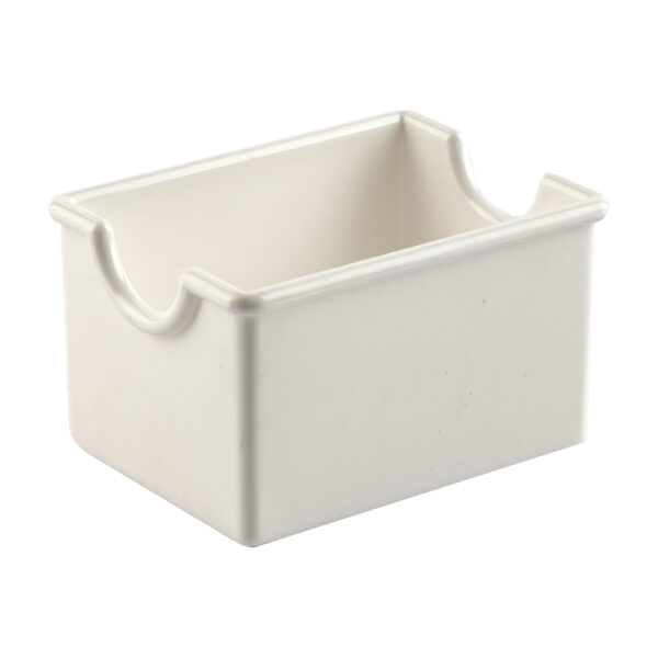 Tablecraft Packet Holder Plastic White