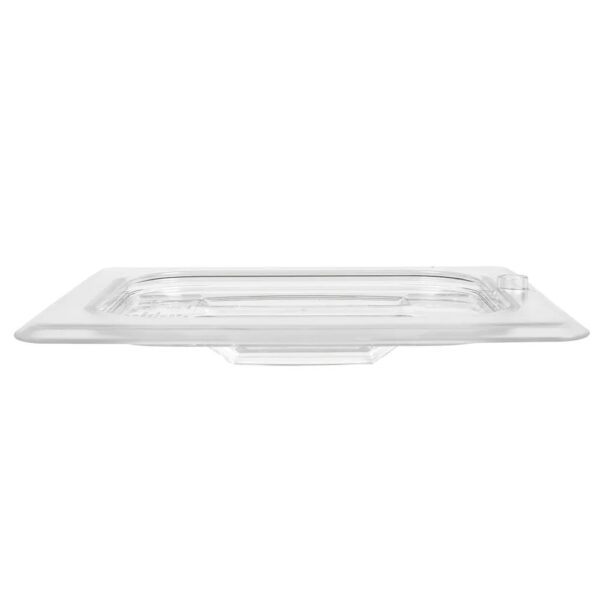 Cambro Camwear 1/6 Size Clear Polycarbonate Handled Lid - Image 2