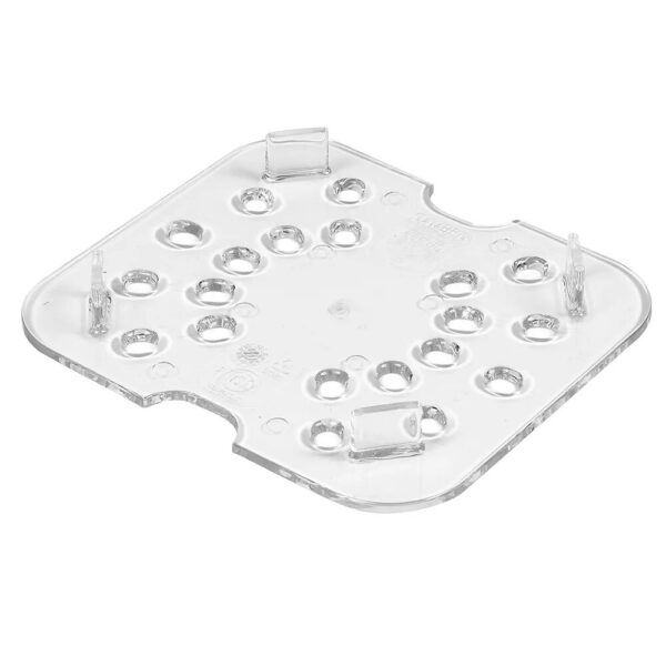 Cambro Camwear 1/6 Size Clear Polycarbonate Drain Tray - Image 5