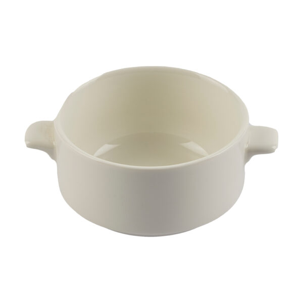 RAK Banquet Lugged Cream Soup Bowl with Handles 10.2oz.