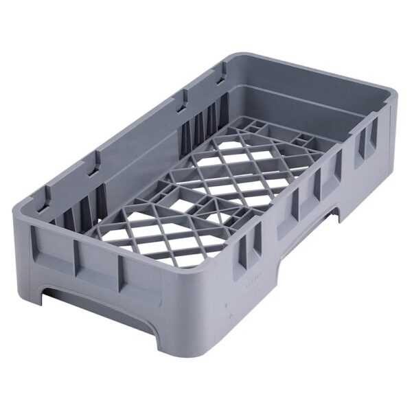 Cambro Soft Gray Camrack Half Size Open Base Rack