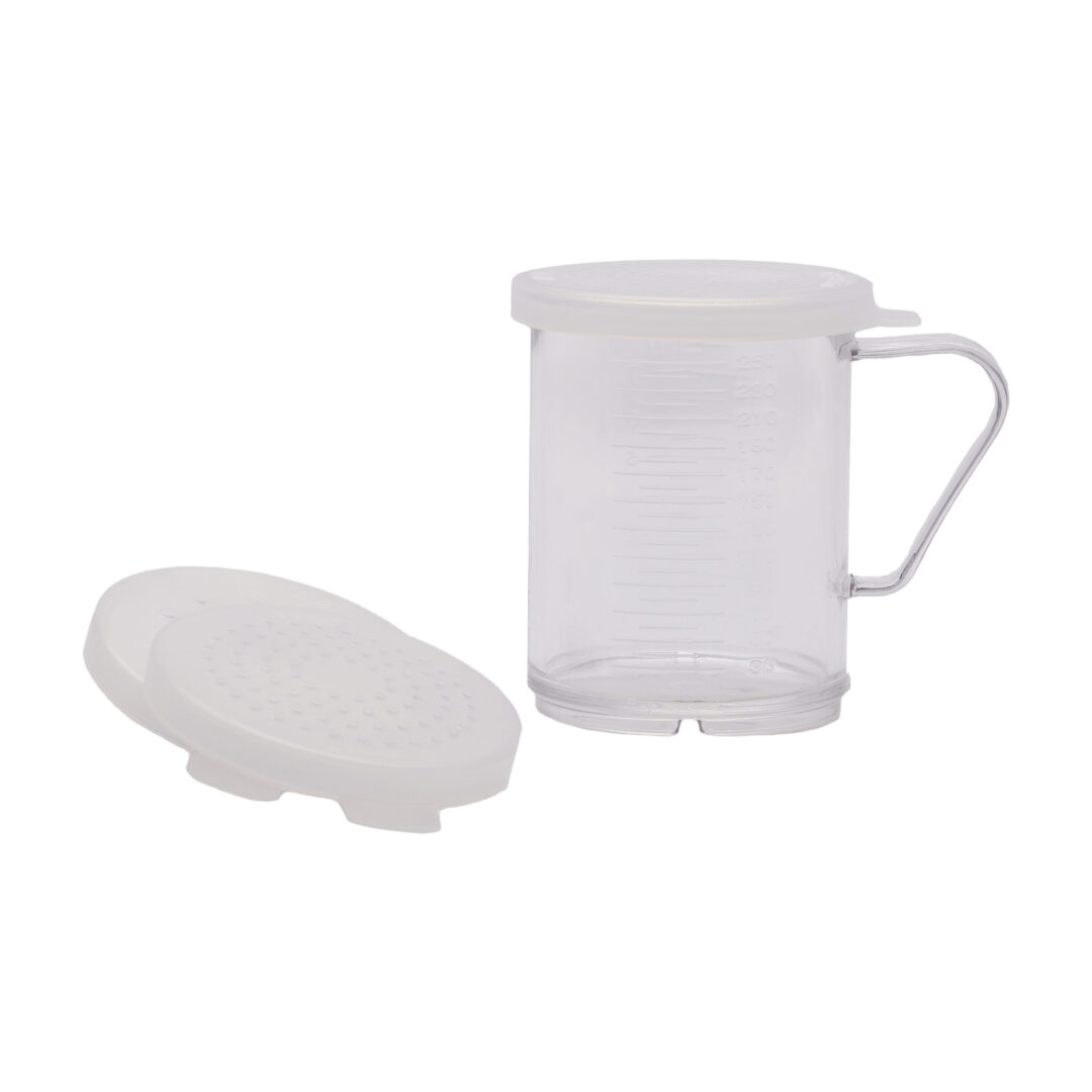 Adcraft Polycarbonate Dredge with 3 lids