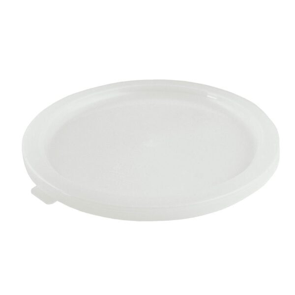 Cambro Translucent Lid for Cambro 12, 18, and 22 Qt. Round Containers
