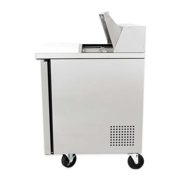 True TSSU-27-08-HC 27" Sandwich/Salad Prep Table with Refrigerated Base - Image 3