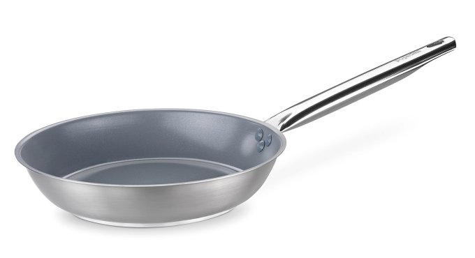 Inox Ceramic Fry Pan Induction