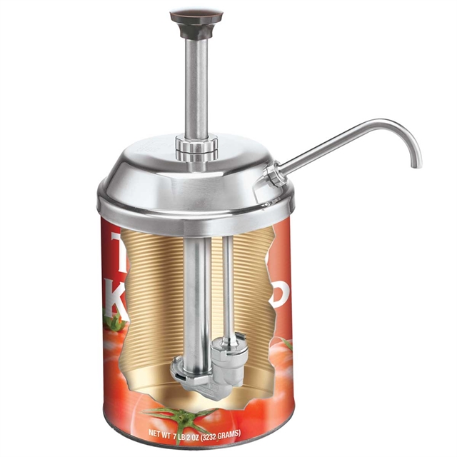 #10 Can Condiment Pump | Stainless SteelModel:CP-10